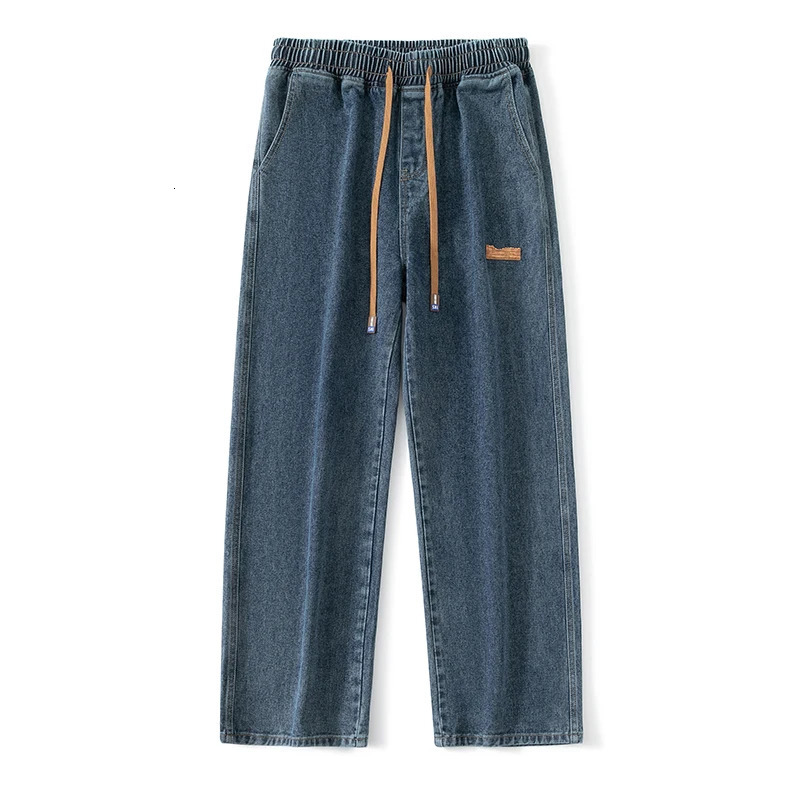 TRAF AllMatch Boys Jeans Summer Fashion Loose Straight Pants Large Size Cargo Wide Leg Mens 250515