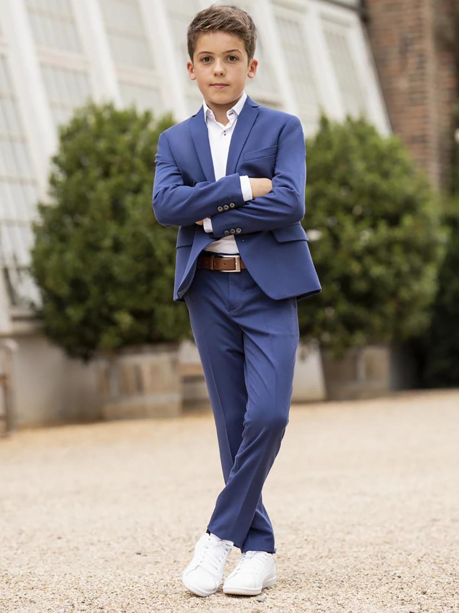 Boys Suit Formal Suit 3 Pieces Suit for Boys Slim Fit Boys Tuxedo Wedding Outfit