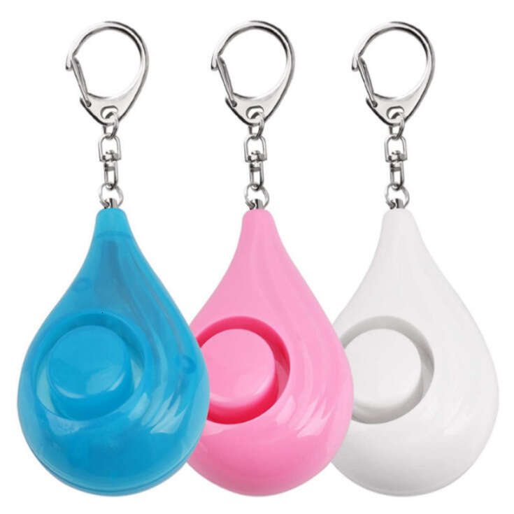 Hot selling 130dB large decibel water droplet alarm, portable anti wolf device, electronic gift, personal alarm