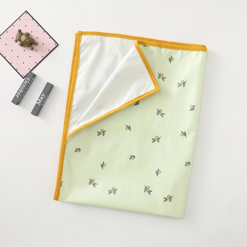 1pc Waterproof Baby Diaper Changing Pad Soft Washable born Urine Pad Changing Pad Liners for Crib Cradles Reusable Diaper Pad 250515