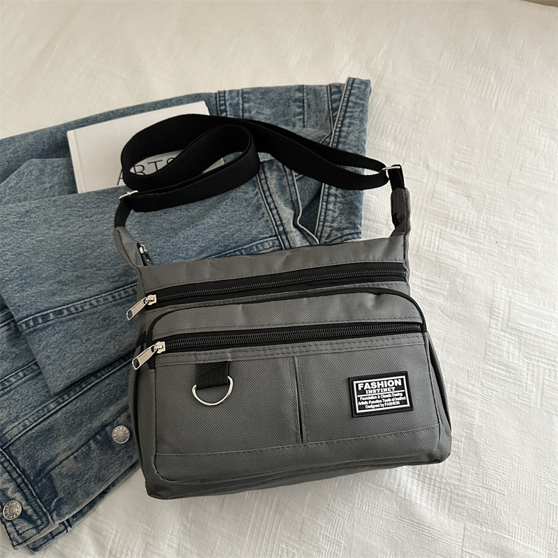 Free Delivery Designer Bag Thick And Fashionable Casual Nylon Horizontal Shoulder Crossbody Cashier 2025 Spring New Women's Trend Luxury Bag