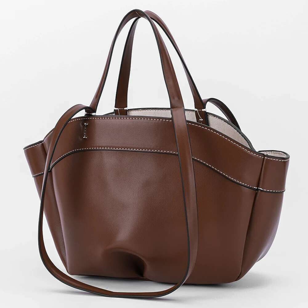Tote for Women Large Capacity Handbag PU Leather Casual Commuting Shopping Travel Bag