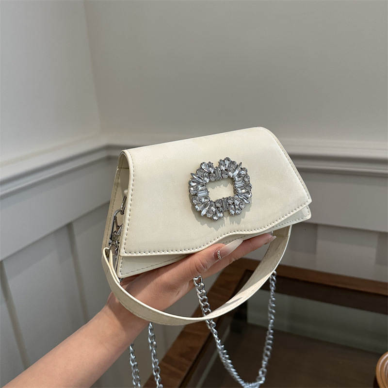 Free Delivery Designer Bag Fashionable Small Square 2025 Winter New Simple And Fashionable Hand Women's Stylish Single Shoulder Crossbody Luxury 