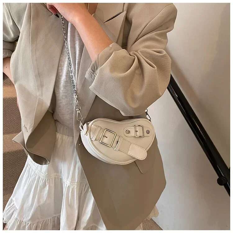2025 Embroidered Heart Crossbody&Shoulder Bag Convertible Day-To-Night Minimalist Quiet -Inspiredff