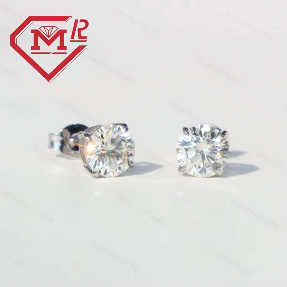Ice cold elegant design sier jewelry pyroxene earrings