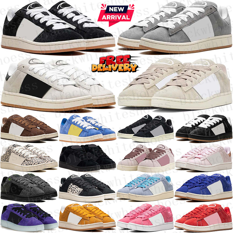 Free Shipping Designer sneakers shoes campus 00s campuses chaussure for mens womens black white men trainers scarpe Plate-forme casual luxury