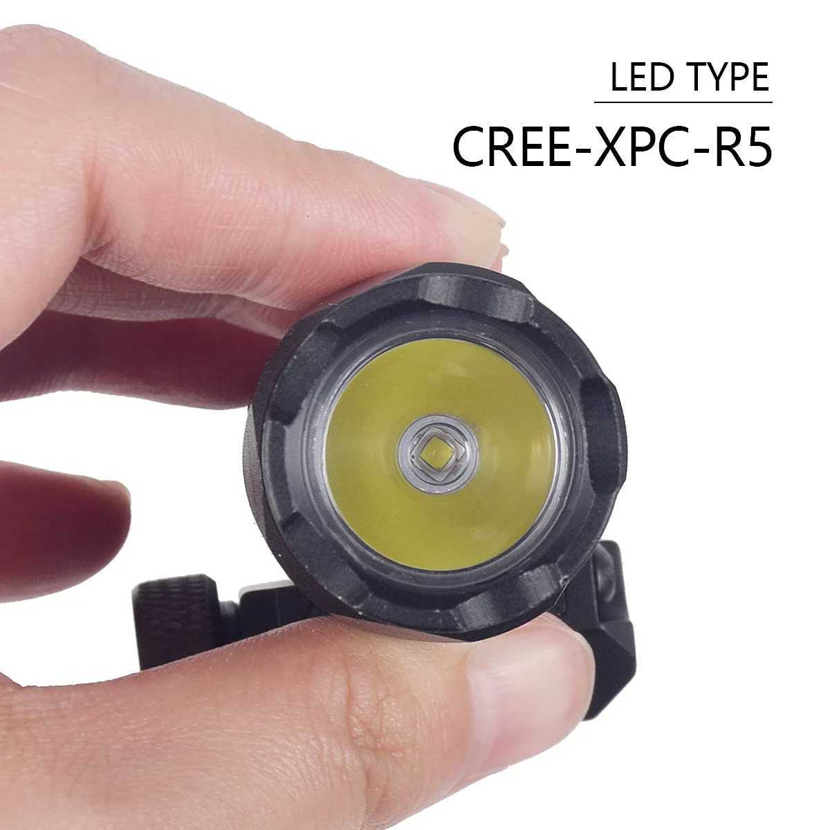 Tactical SureFire Airsoft M300 M300B M300C M300V IR Constant And Strobe SF Scout Light AR15 Rifle Weapon LED Flashlight LED Lamp Z250514