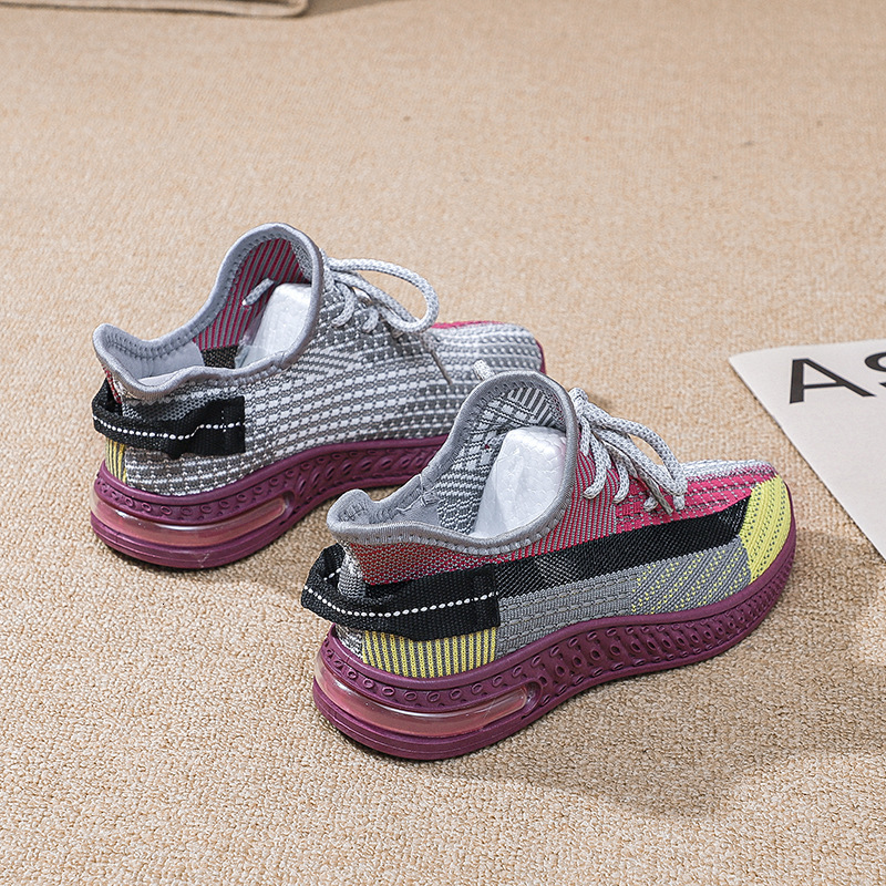 New Spring Summer Casual Mesh Women S Flying Woven With Soft Soles High End Single Shoes Breathable Running Sports Casual Shoes Shoes Ddmysaturn