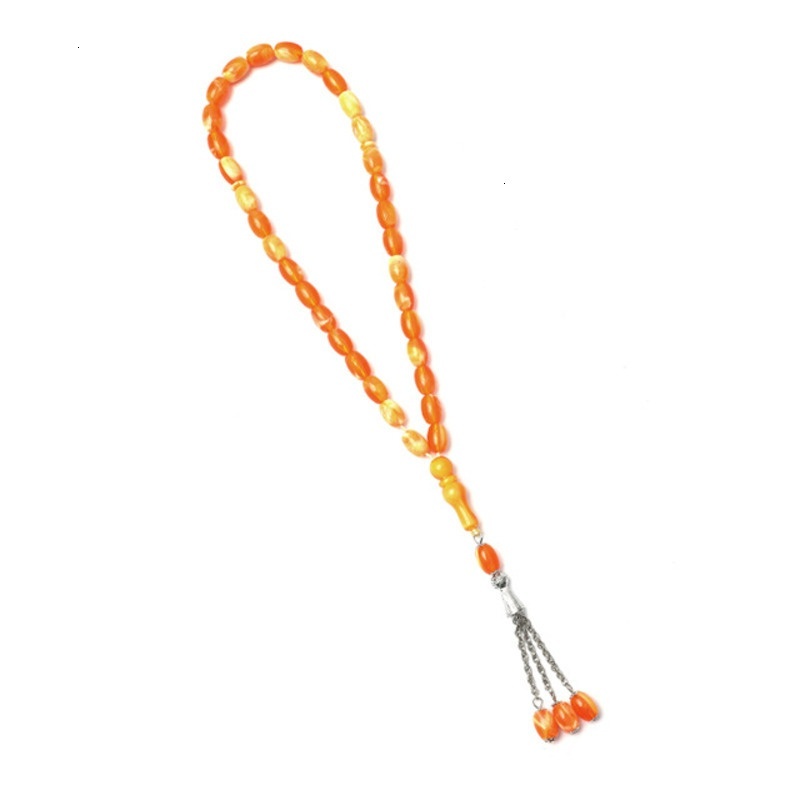 Islamic Saudi Arabia bracelet, 33 alloy pendants, prayer handheld counting beads, Muslim bracelet