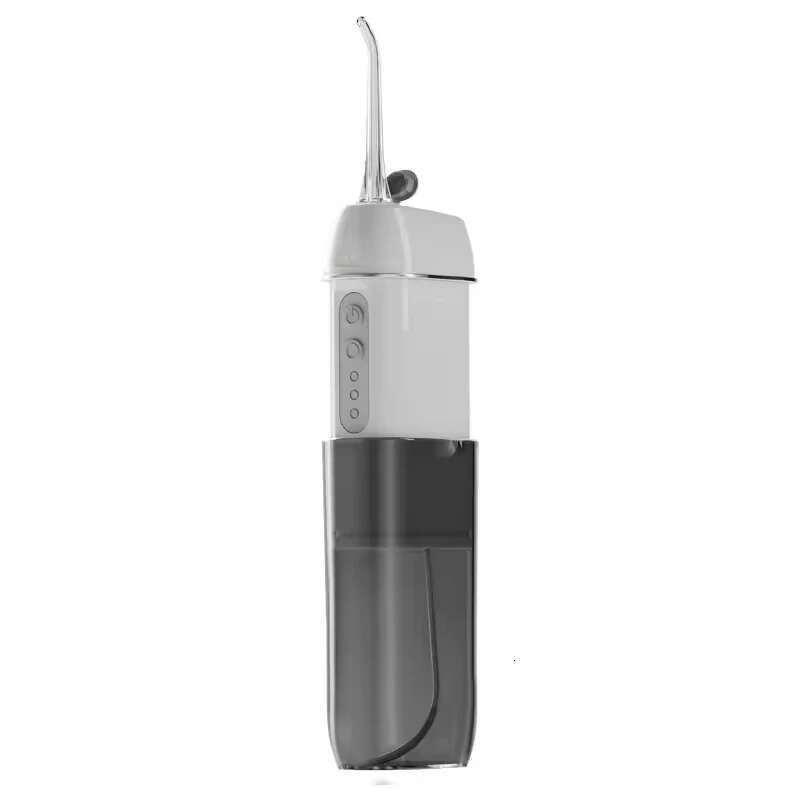 Piston Pump Flosser Electric Oral Irrigator Thread IPX7 Dental Jet USB Charging Pressure Water Teeth Cleaner