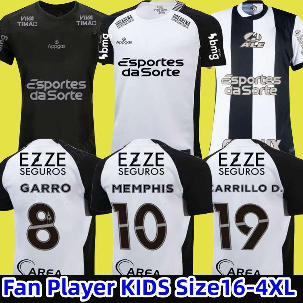 GARRO YURI ALBERTO corinthiansS jerseys 2025 CARRILLO D. MAGNO football shirts 25 26 player version Timao soccer jersey