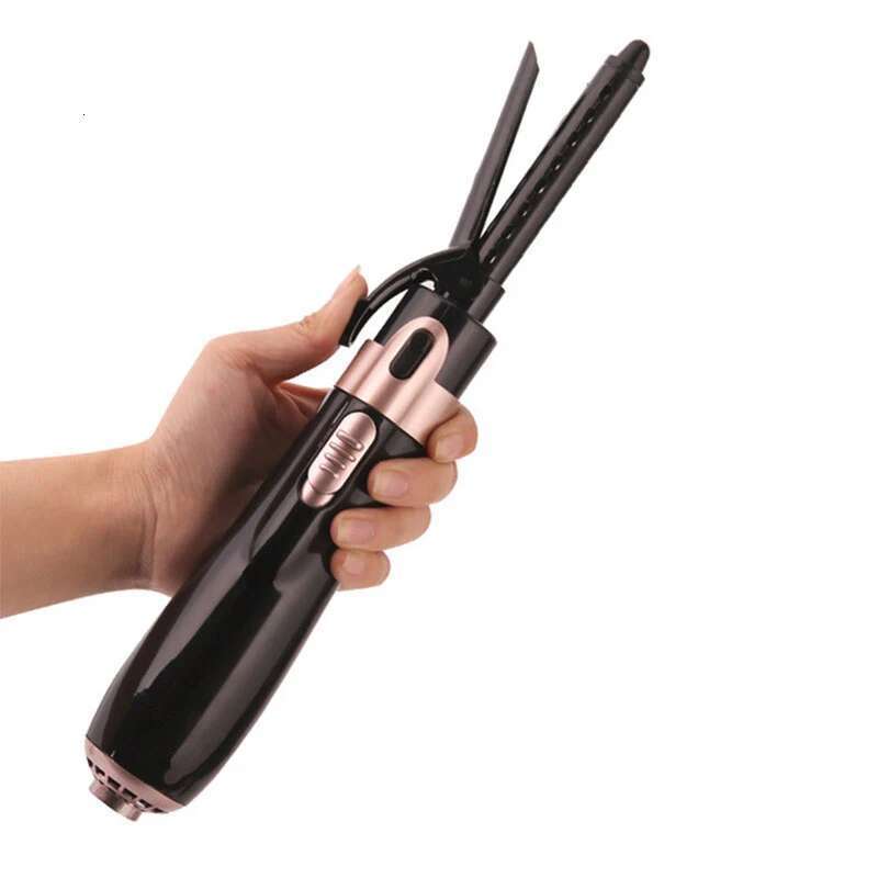 Interchangeable Head Negative Ion Brush Multiple Function Hot Air Hair Blow Dryer