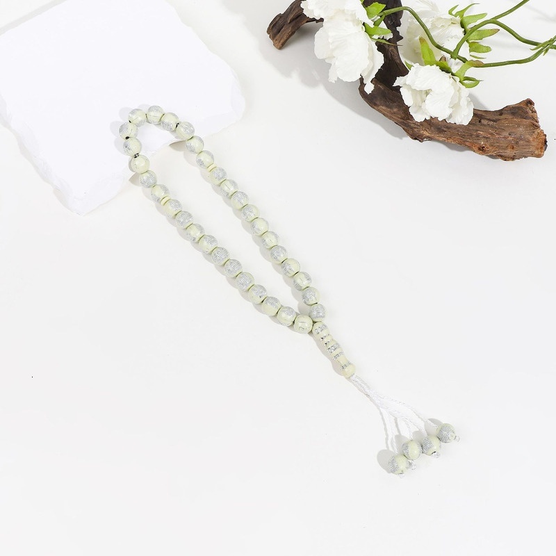 33 classic acrylic prayer Muslim praise beads, Hui Arabic prayer, Tasbih bracelet