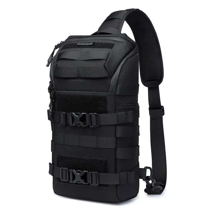 OZUKO Bicycle Crossbody Bag Camping Riding Travel Rucksack Molle Tactical Bags Hiking Cycling Outdoor