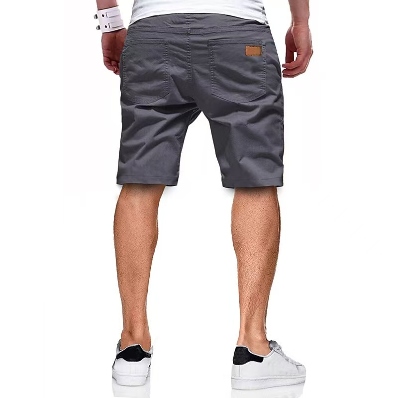 Men's Summer Loose Straight Leg Cotton Utility Shorts