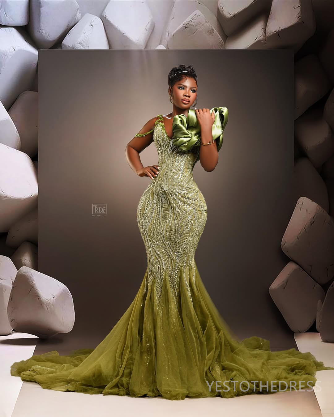 2025 Plus Size Aso Ebi Prom Dress Mermaid Prom Dresses Evening Formal Gowns V Neck Beaded Lace Flora Birthday Dress Second Reception Gowns For Black W