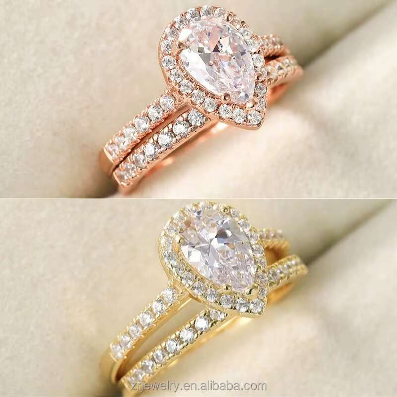 Princess cutting GRA pure silver electroplated women's engagement wedding pyroxene ring