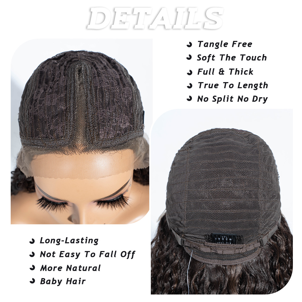 Rebecca Fashion Synthetic Lace Front 38 Inch Long Kinky Curly Wigs For Black Women Dark Brown Heat Resistant Hair High Temperature