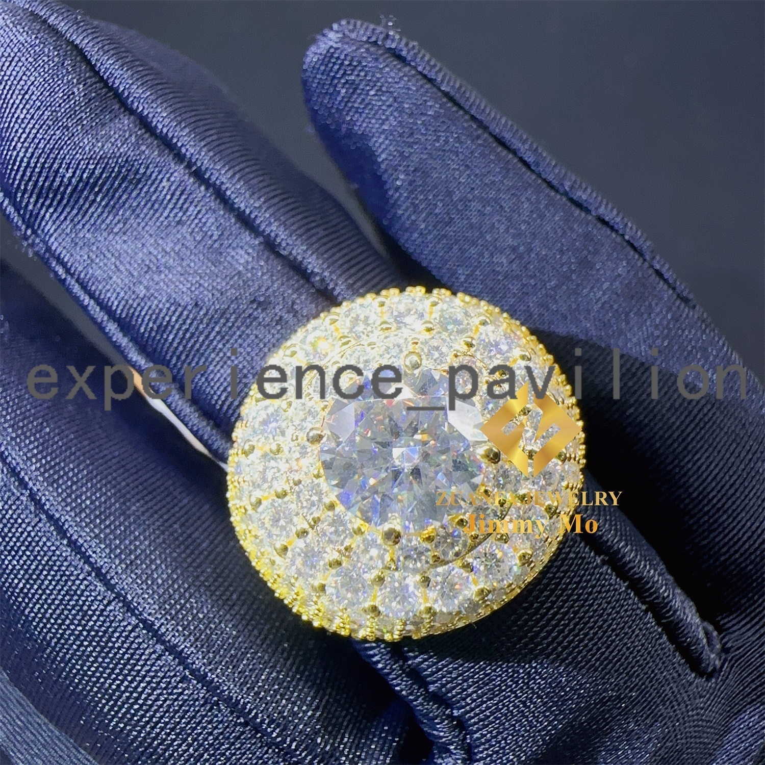 Drop Shipping Price GRA Certificates 925 Silver Pass Diamond Tester VVS1 Moissanite Jewellery Diamond Full With Iced Out