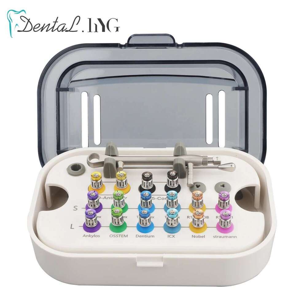 High Quality Screwdriver Tools Dental Implant Torque Ratchet 10-70NCM with Drivers & Wrench Kit