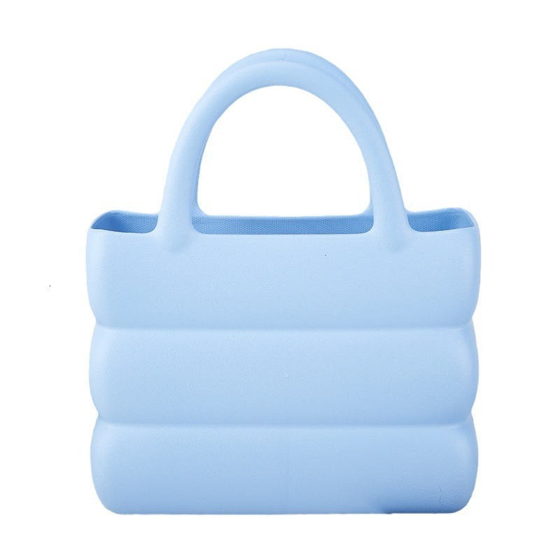 2025 Summer Ins Lightweight EVA Strolling Waterproof New Fashion Handheld Women's Trendy Niche Macaron Bag