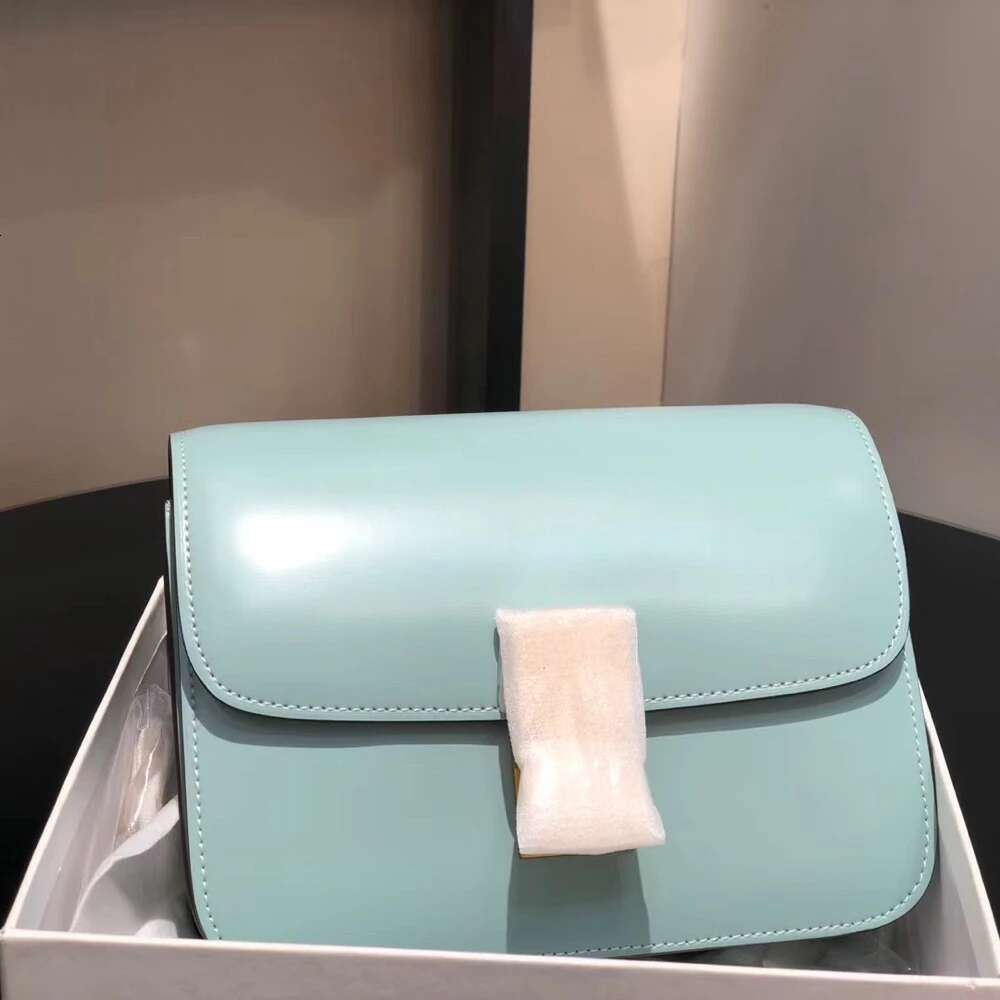UBELLIN Leather Box Tofu Crossbody Bags For Women High Quality Ladies Shoulder Bag Designer Small Hags Gray Camel