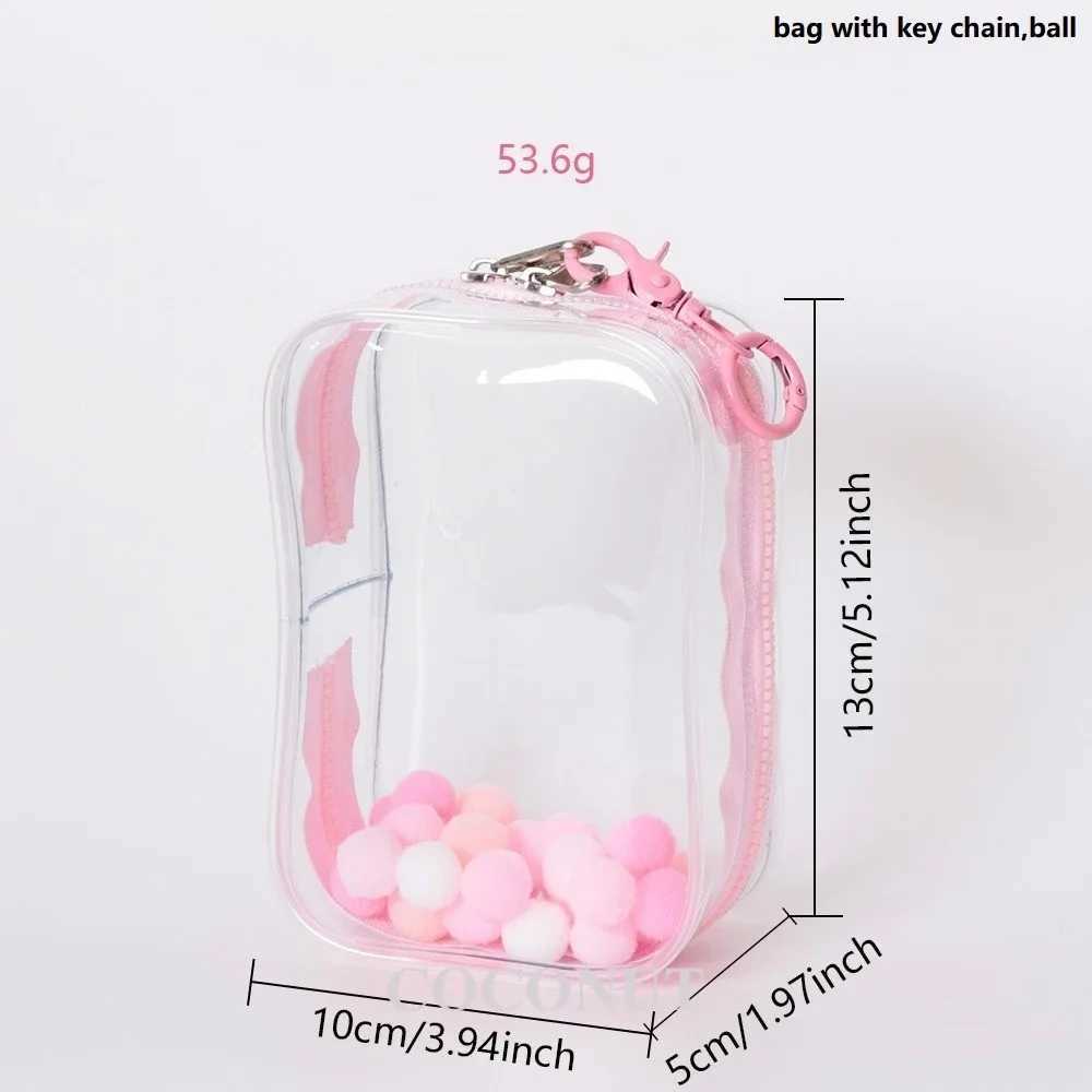 Labubu Protective Case Extra Wide Zipper Dustproof Bag - Secure Storage for 15cm Dolls Z250515