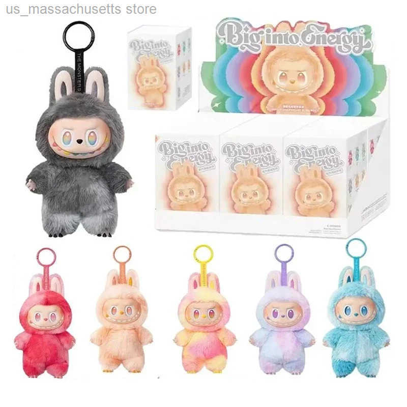 New 1 1 High Quality V3 The Monsters Front High-Energy Series Blind Box Vinyl Plush Face Doll Action Figure Keychain Gift y250515DRZD