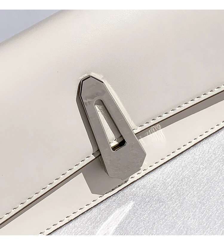 High Quality Textured Leather Square Fashion Chain Women's Handbag Shoulder Underarm Lady Purse Crossbody Casual Bag