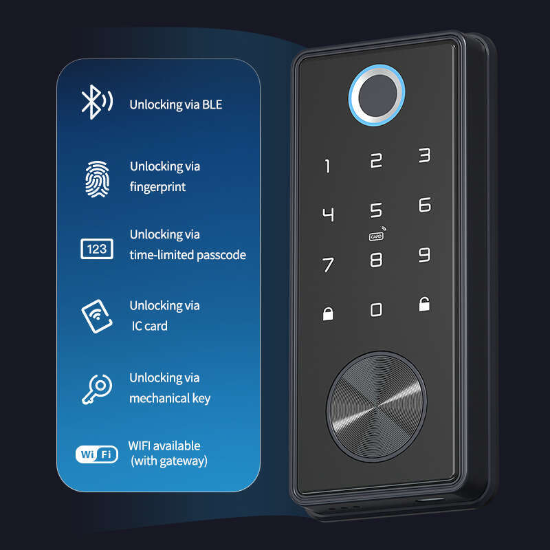 Intelligent dumb fully automatic intelligent door password all lock, wooden door, fingerprint lock