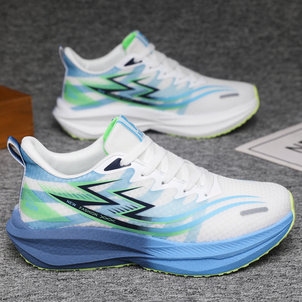 Designer Sneakers for Men Summer 2025 New Breathable Mesh Thick Sole Sport Shoes Outdoor Running Shoes