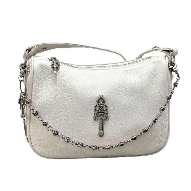 Nichedesign Premium Genuine Leather Cross Body Chains Women's Fashion Shoulder Bag Underarm For Autumn/Winter 2024