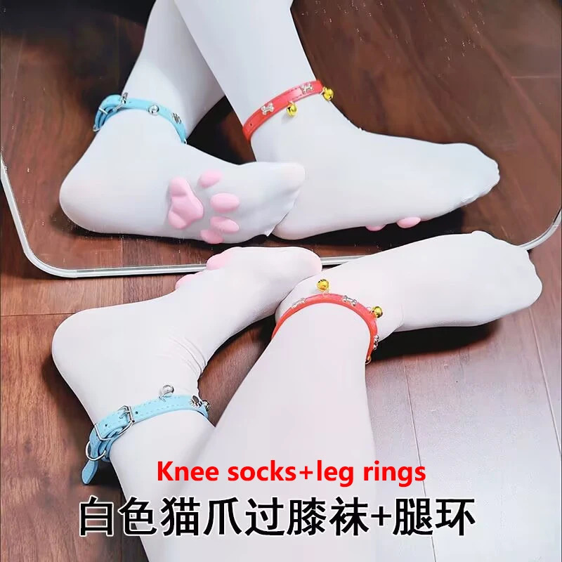 Women High Socks Harajuku Stockings Lingerie 3D Cat Claw Long Socks Thigh High Socks Sexy Compression Stockings 250515