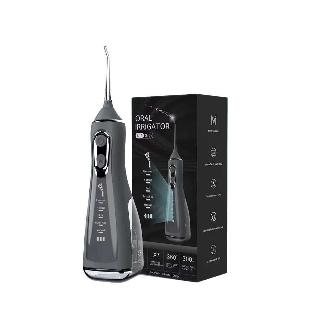 Oral Irrigator Portable Water Flosser Dental Pick 5 Modes 360° Rotated Jet For Cleaning Teeth Thread Floss Mouth Washing hine