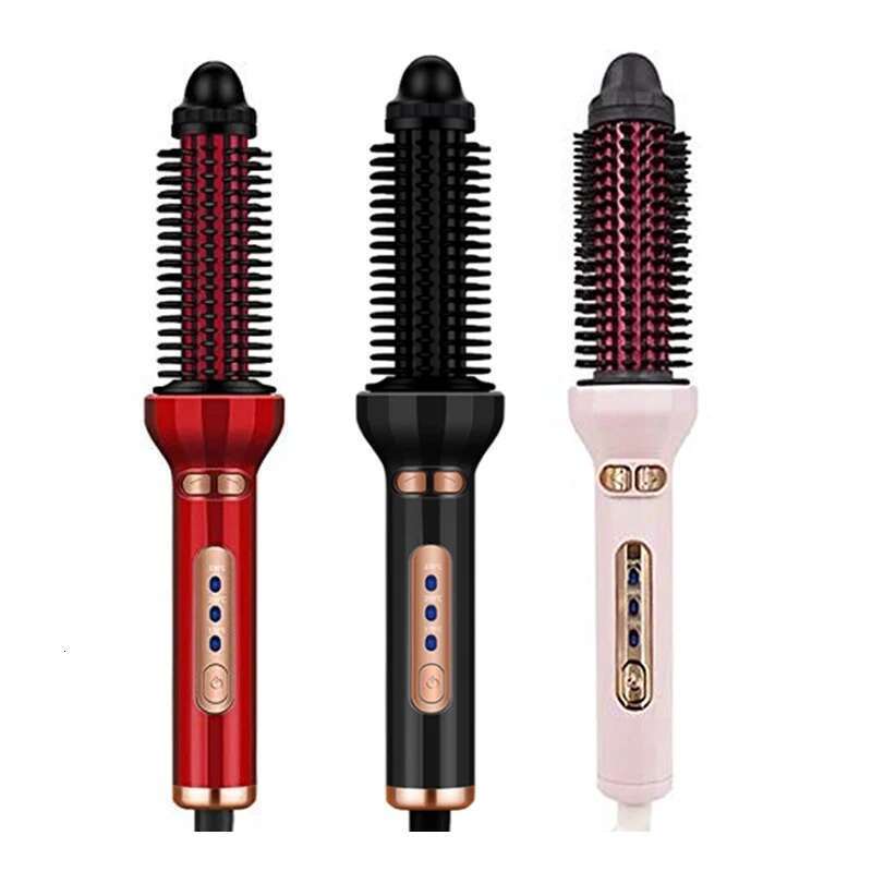 Fast heating ionic Spiral curling iron Custom Auto Curlers Rechargeable Styling Tool Hair Styler brush