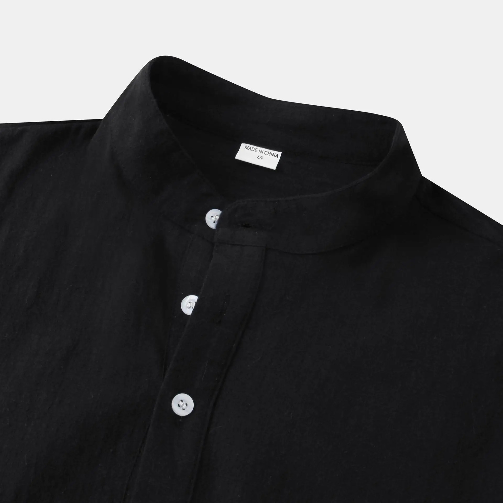 High Quality Cotton Linen Mens Summer Comfy Shirt Solid Color Simple Casual Short Sleeve Blouse Hawaiian Half Button Top 250506Z