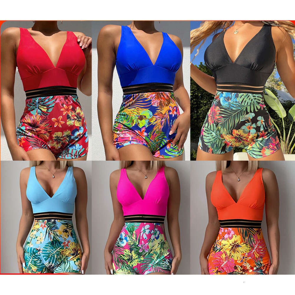 Wholesale European and American Swimwear Women's One piece Swimsuit Conservative Beach Wear 2025 New Casual Fashion Trendy Clothing