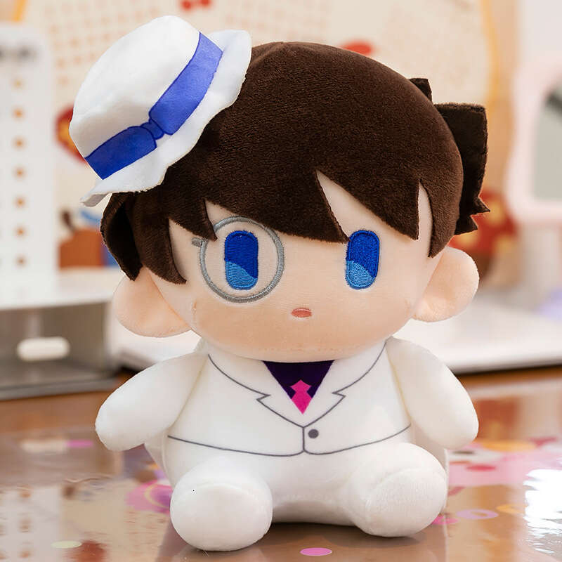 Cute Detective Conan Kidd Plush Toys anime exchange for cute little doll