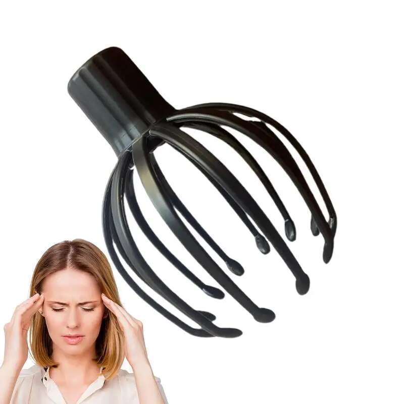 octopus head massager Claw Massagers Octopus Scalp Instrument 3 Modes Vibration Massage