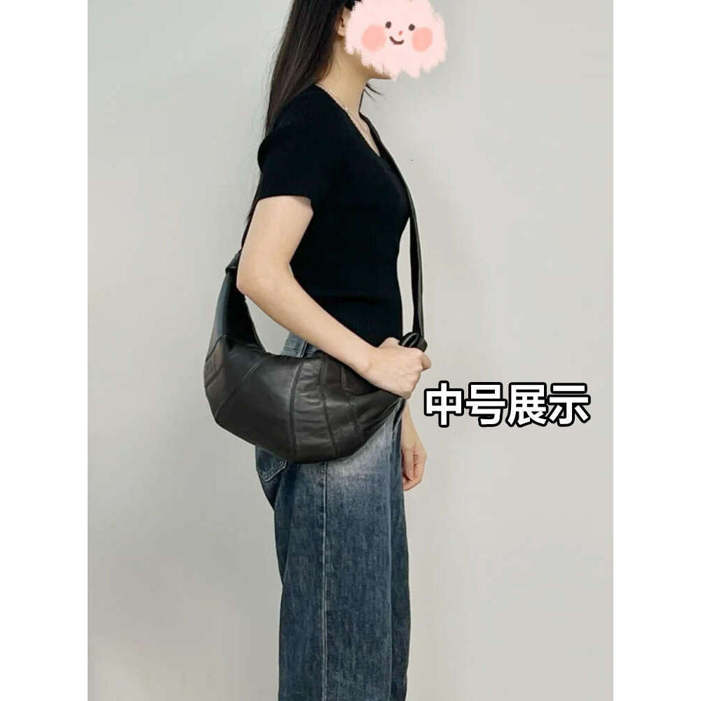Tote Bag Lamb Songbao Sheepskin Shoulder Cross Chest Dumpling Genuine Leather Underarm Horn Bun KQ