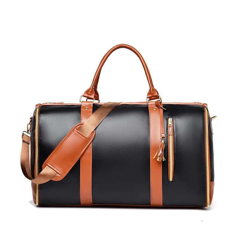 New Women's Folding Suit Travel PU Hand Lage Multi Functional Waterproof Storage Large Capacity Men's Bag