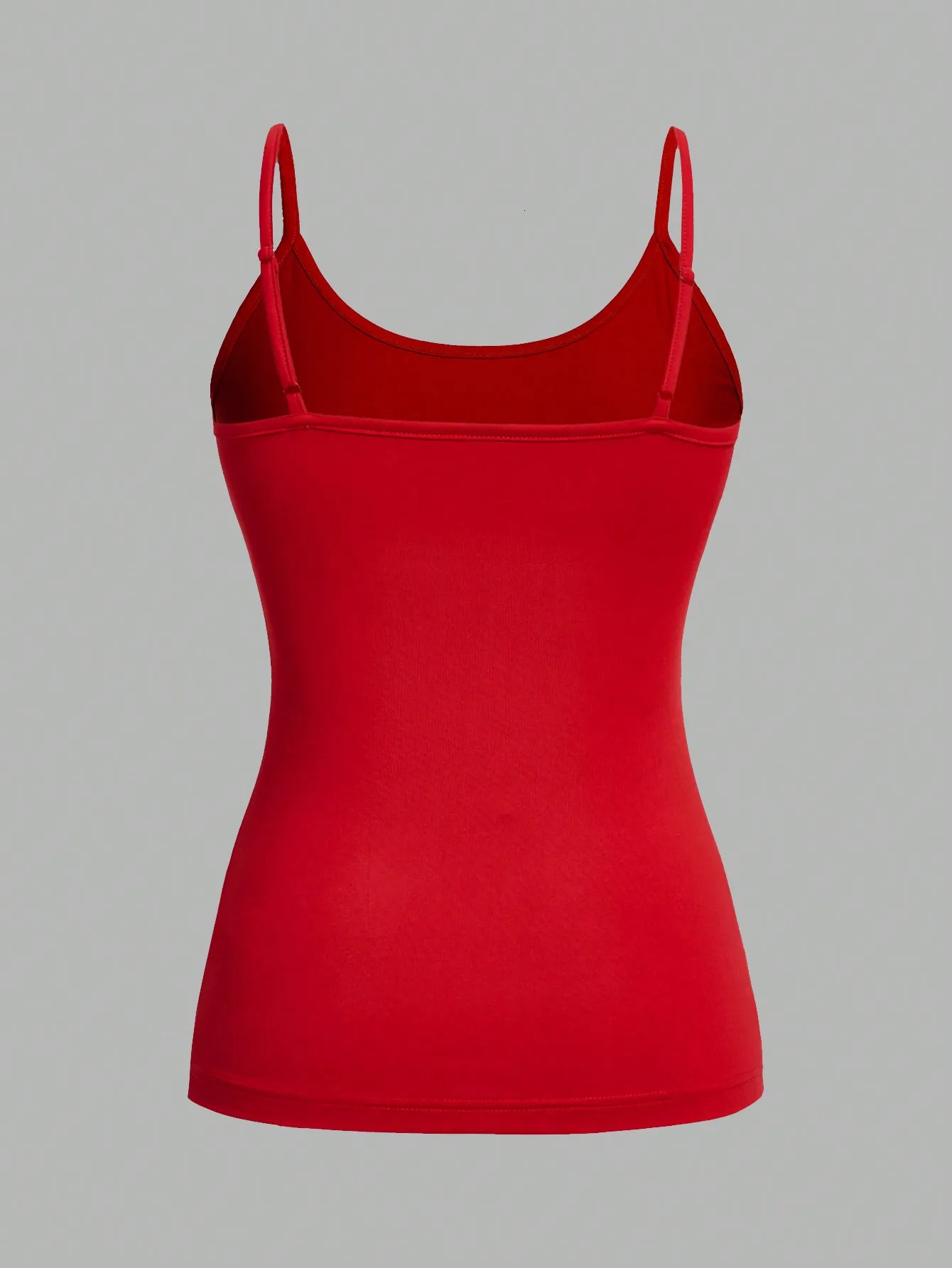 4 pieces solid color vest womens summer sexy shoulder strap basic top sleeveless 250506