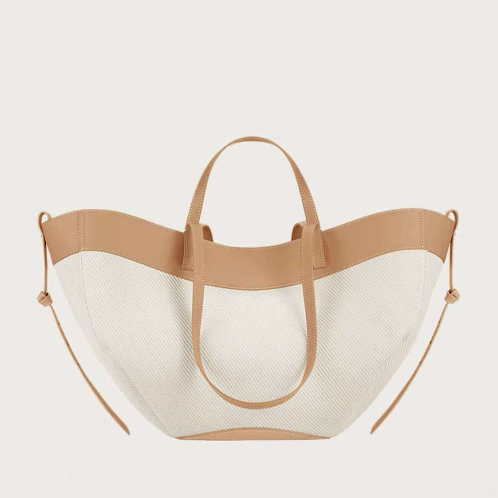 Women's Bags Designer Cymetisse Knitted Splicing Handheld Single Shoulder Large Capacity Commuter Women's Tote Bag
