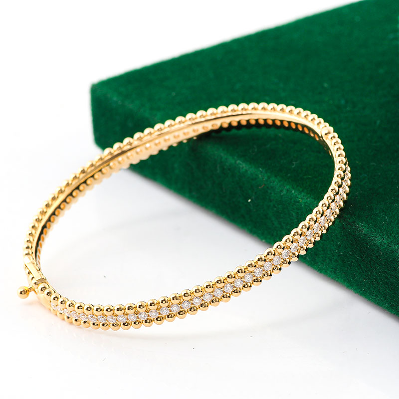 Provence Jewelry New Design Jewelry Diamond Bracelets Sterling 925 Silver with yellow gold plated 5mm 7inch Moissanite diamond Tennis Chain Bangle Bra