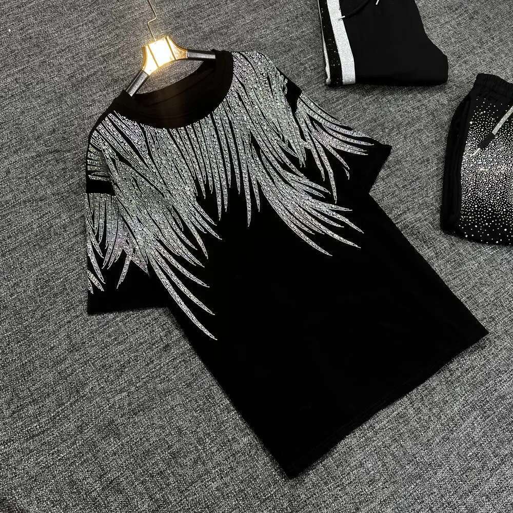 4XL Plus Size Clothes Summer Outfits for Women 2 Piece Tops Shorts Sets Oversized Elegant Women's Set Streetwear Y2K