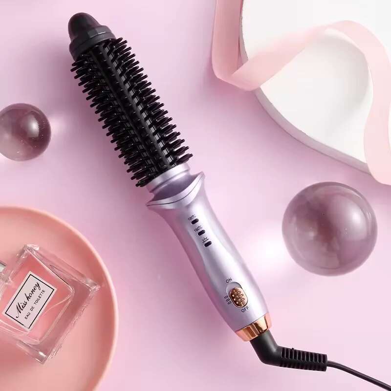 2 In 1 Straightener Multi-function Ceramic Coating Curling Iron Portable Lcd Temperature Hair Curler Combo
