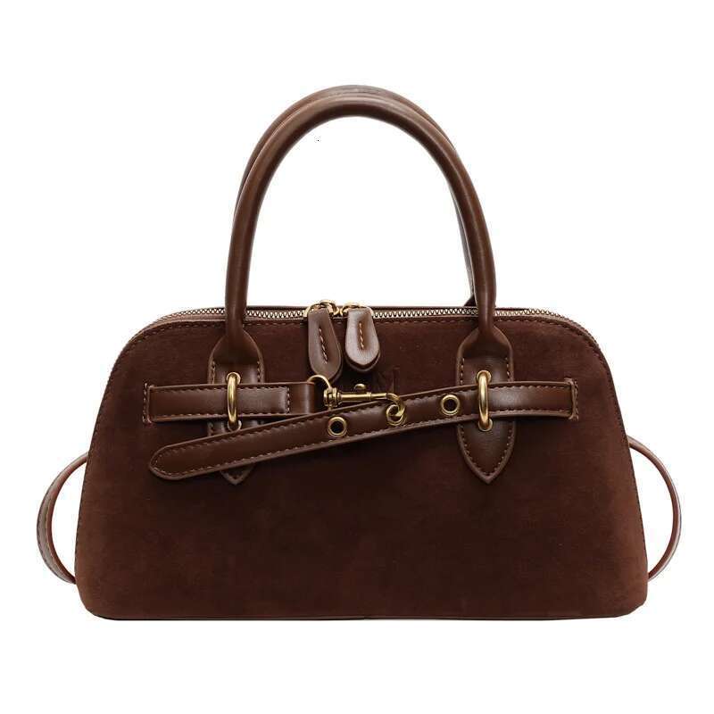 Matte Retro Bag For Women, Large Capacity 2024 New Autumn And Winter Casual Niche Design, Crossbody Work Small Handbag