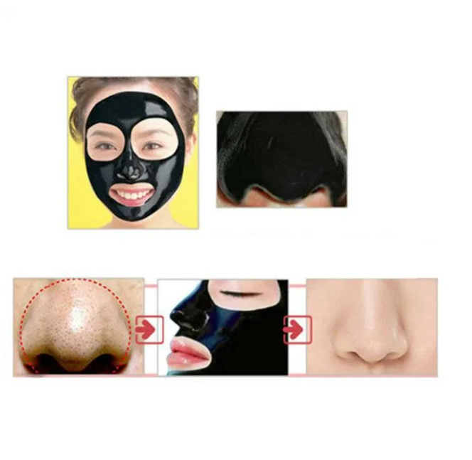 Blackhead Remover Mask Facial Shrink Pores Acne Black Head Removal Cream Nose Cleansing Black Peel Off Masks Gel Skin Care