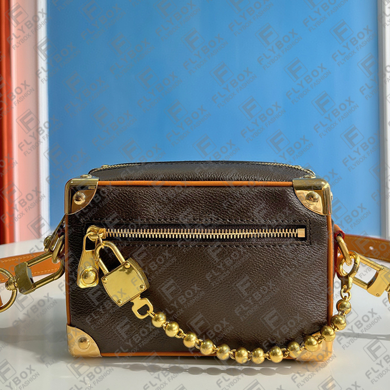 M14729 Mini Soft Trunk Bag Crossbody Messenger Bag Totes Handbag Men Fashion Casual Luxury Designer Shoulder Bags TOP Quality Purse Pouch Fast Delivery