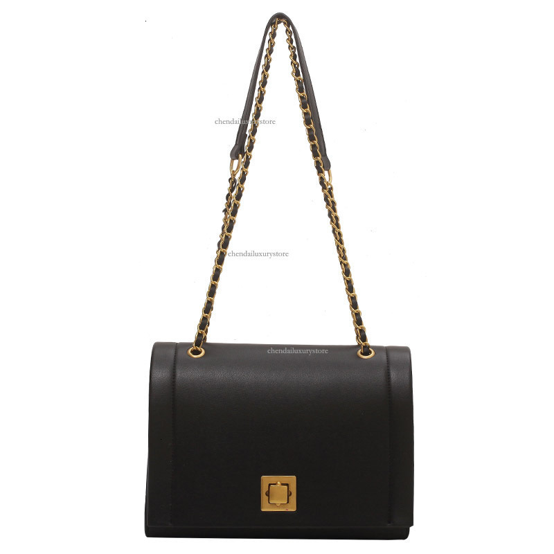 2025 Free Shipping Designer Women's Bag New High-end Exquisite Small Square Shoulder Bag Fashion Chain Lock Shoulder Crossbody Bag Casual Shoppin